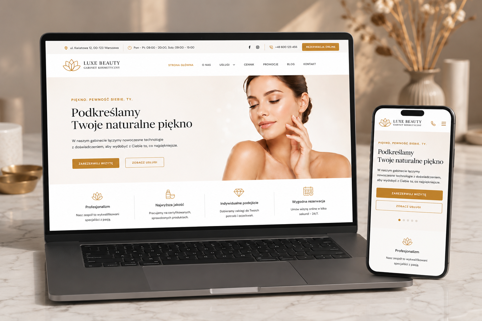 Luxe Beauty — Gabinet Kosmetyczny