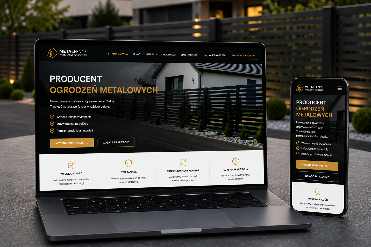 MetalFence — Producent Ogrodzeń